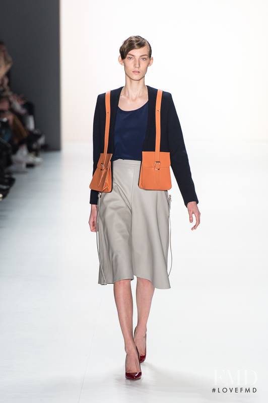 Lisa Helene Kramer featured in  the Marina Hoermanseder fashion show for Autumn/Winter 2015