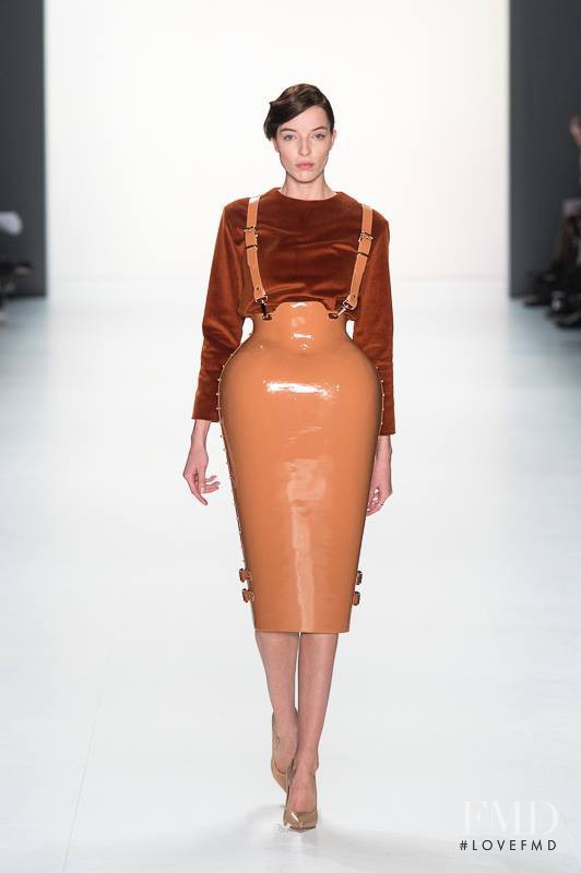 Anna-Maria Nemetz featured in  the Marina Hoermanseder fashion show for Autumn/Winter 2015