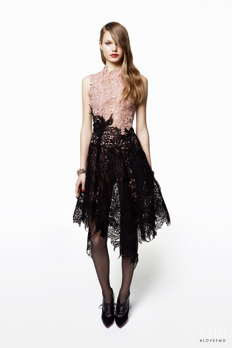 Annika Krijt featured in  the Blumarine fashion show for Pre-Fall 2015