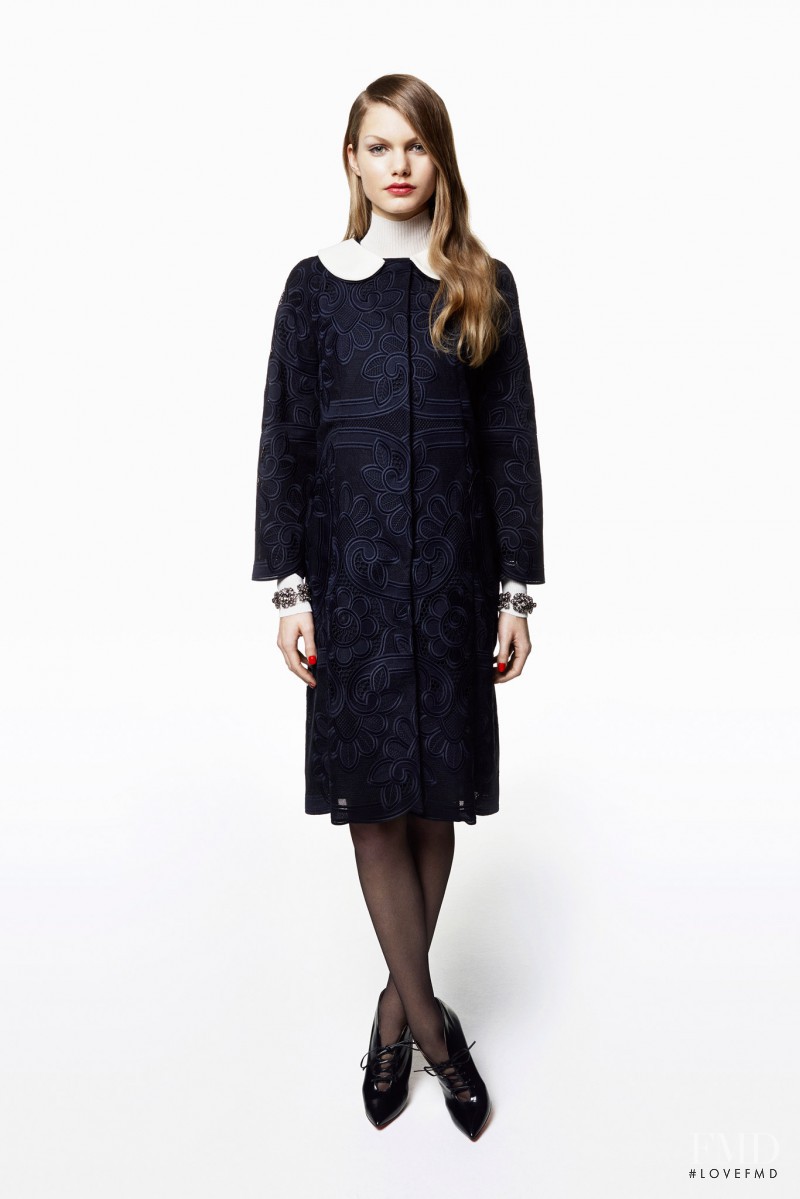 Annika Krijt featured in  the Blumarine fashion show for Pre-Fall 2015