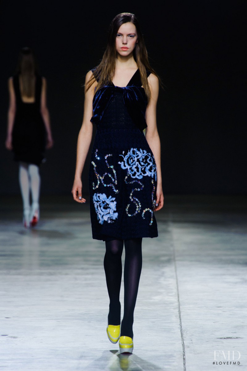 Michael van der Ham fashion show for Autumn/Winter 2014