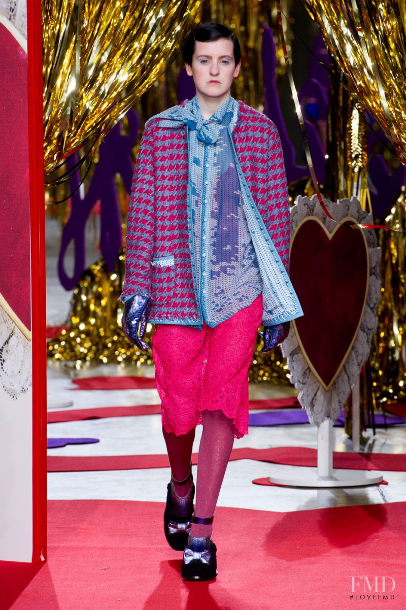 Meadham Kirchhoff fashion show for Autumn/Winter 2014