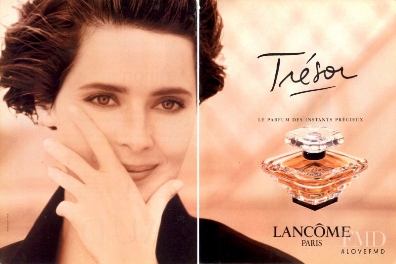 Isabella Rossellini featured in  the Lancome advertisement for Autumn/Winter 1994