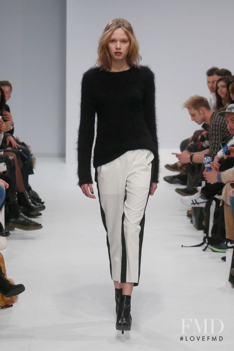 Lea Huppertz featured in  the Vektor fashion show for Autumn/Winter 2015