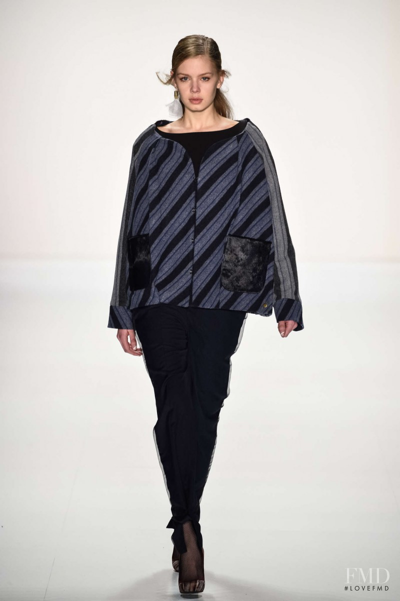 Lea Huppertz featured in  the William Fan fashion show for Autumn/Winter 2015