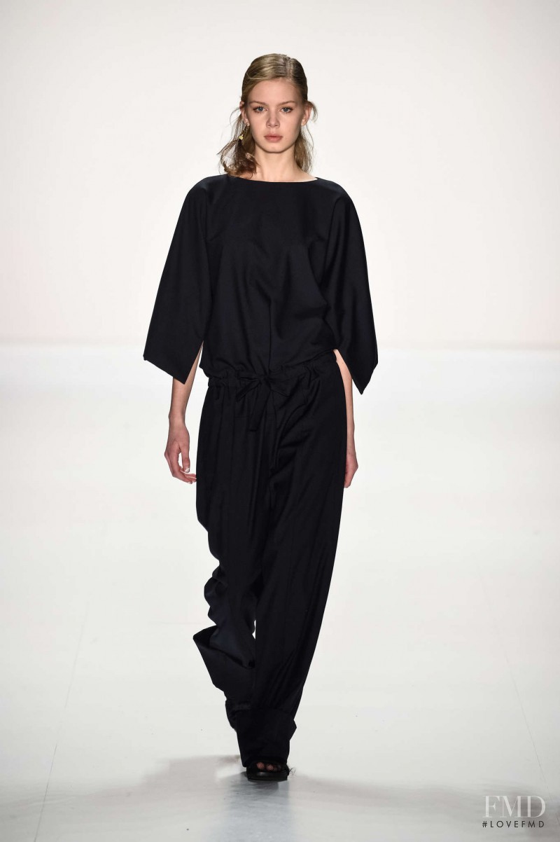 Lea Huppertz featured in  the William Fan fashion show for Autumn/Winter 2015
