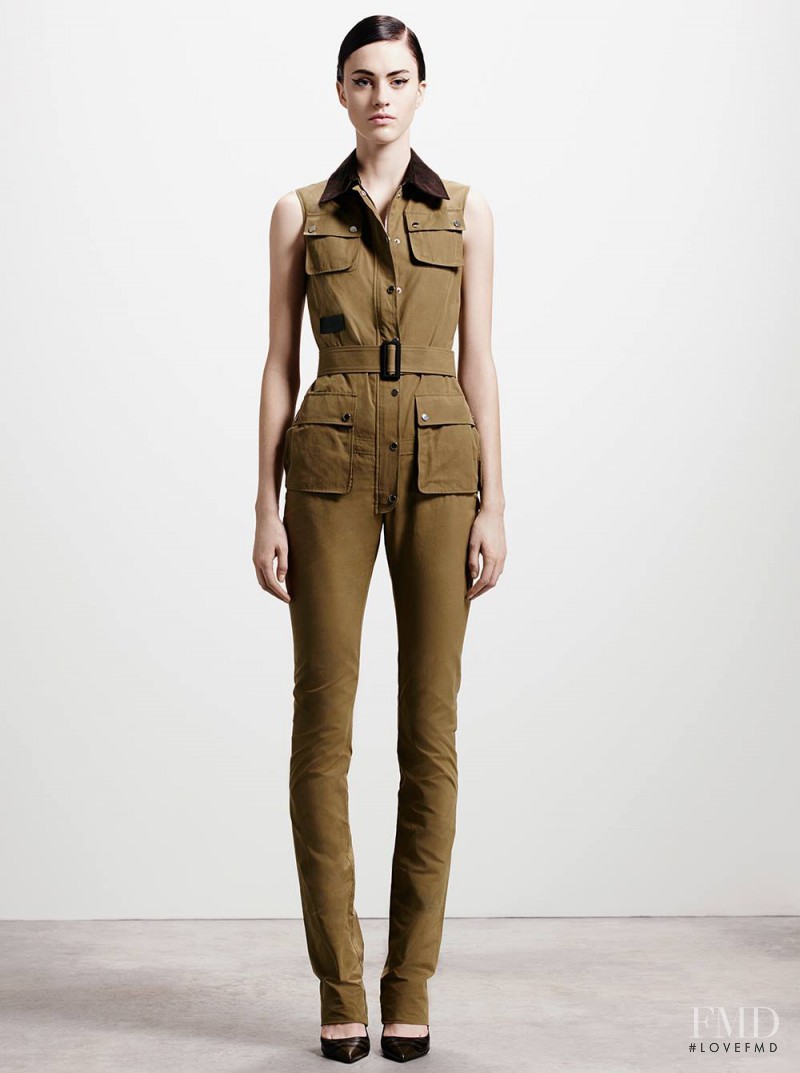 Sarah Brannon featured in  the Altuzarra fashion show for Pre-Fall 2015