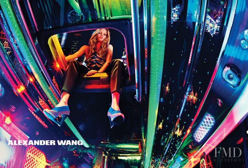 Anna Ewers featured in  the Alexander Wang advertisement for Spring/Summer 2015