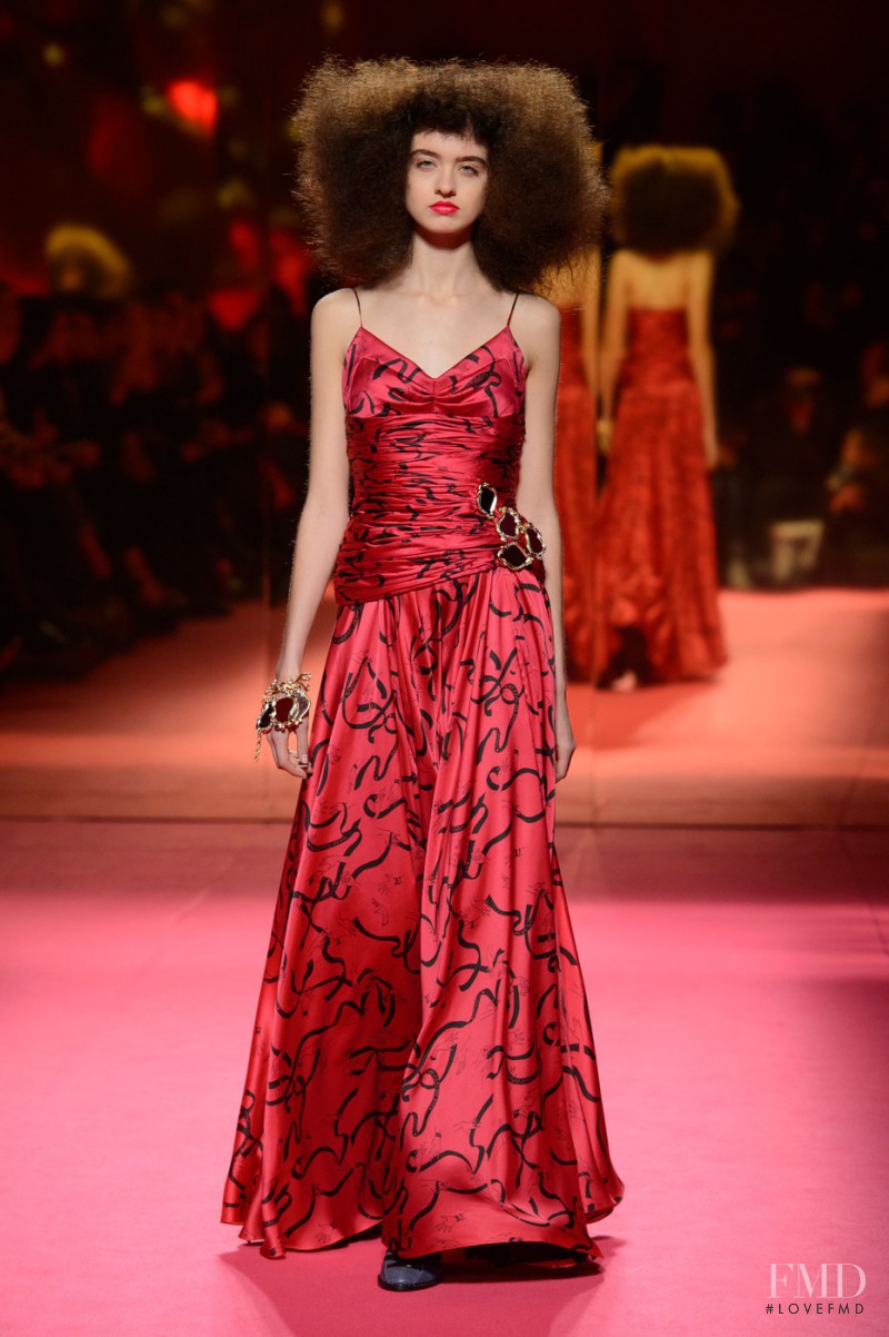 Baylee Soles featured in  the Schiaparelli fashion show for Spring/Summer 2015