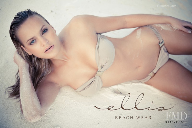 Elisandra Tomacheski featured in  the Ellis Beachwear catalogue for Autumn/Winter 2011