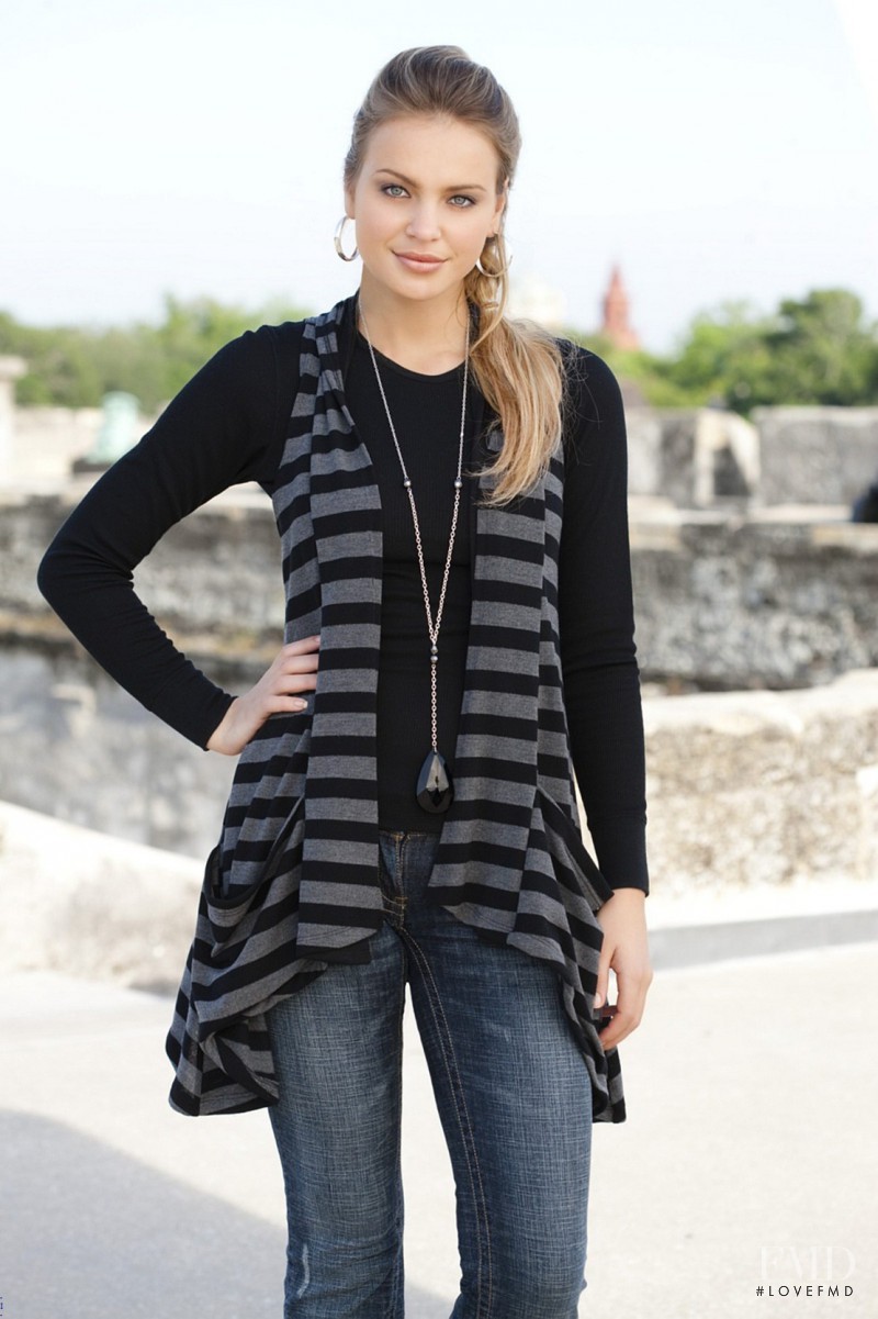 Elisandra Tomacheski featured in  the Body Central catalogue for Fall 2010