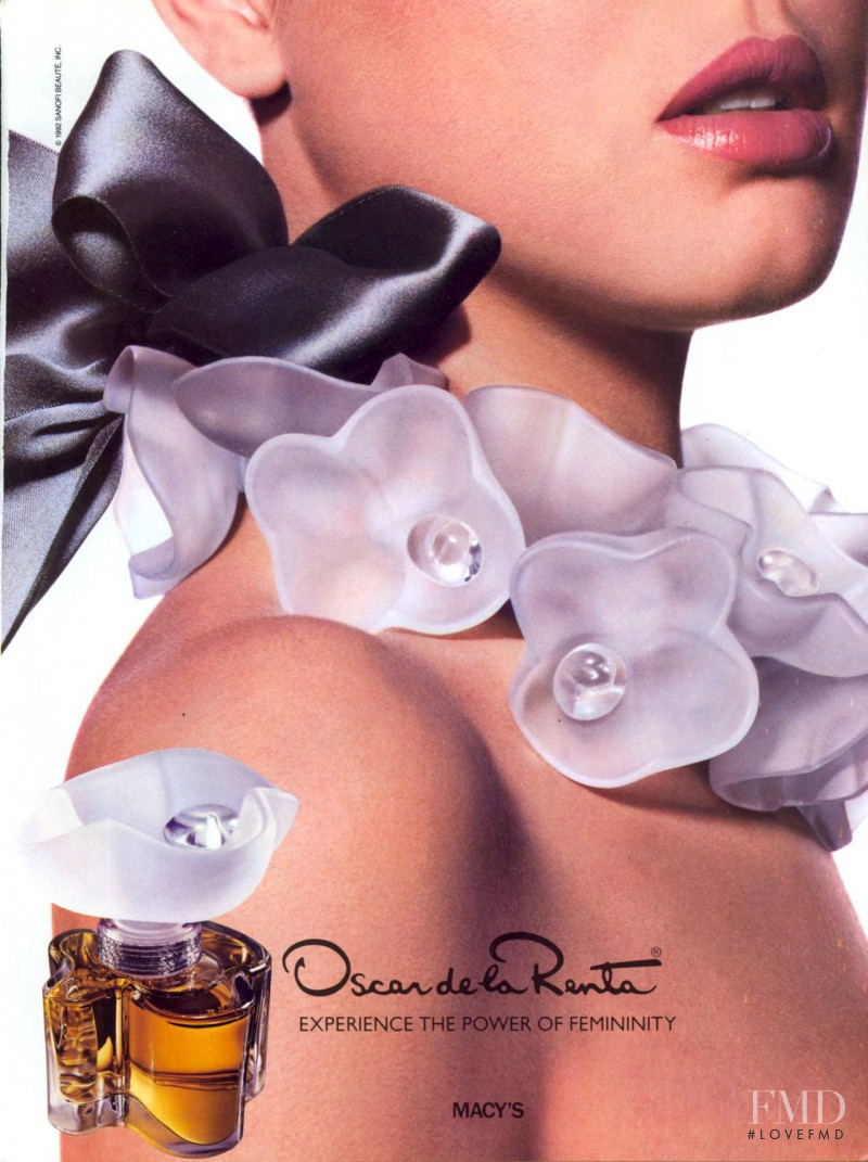 Oscar de la Renta advertisement for Spring/Summer 1992