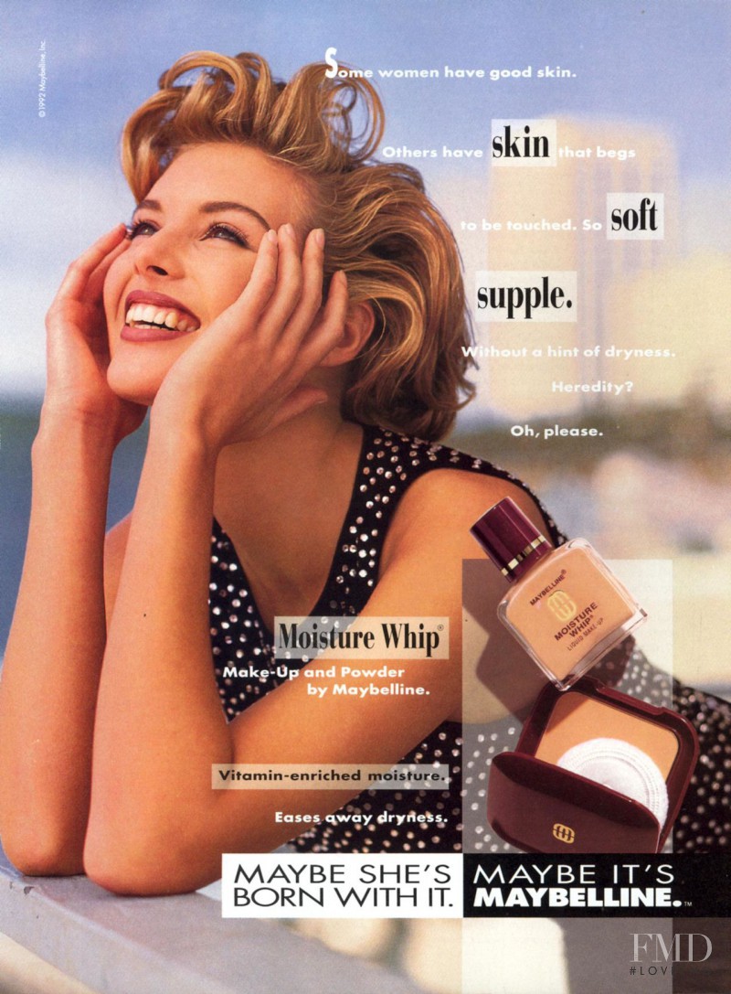 Maybelline advertisement for Spring/Summer 1992