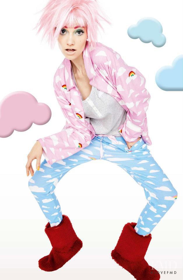 Autumn Kendrick featured in  the Peter Alexander lookbook for Summer 2013