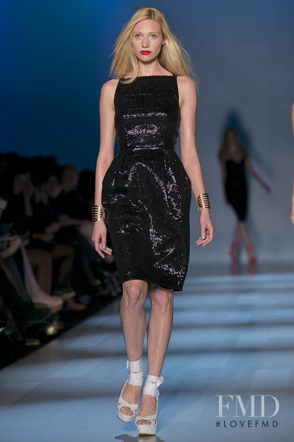Autumn Kendrick featured in  the Arthur Mendonca fashion show for Spring/Summer 2013