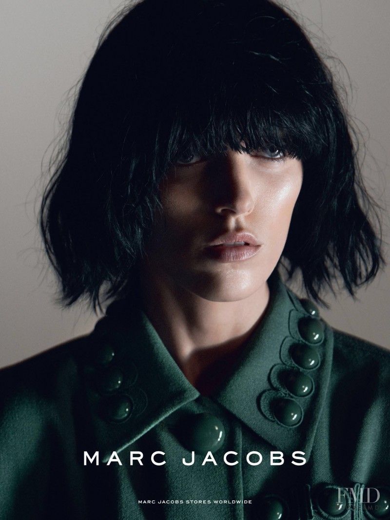 Anja Rubik featured in  the Marc Jacobs advertisement for Spring/Summer 2015