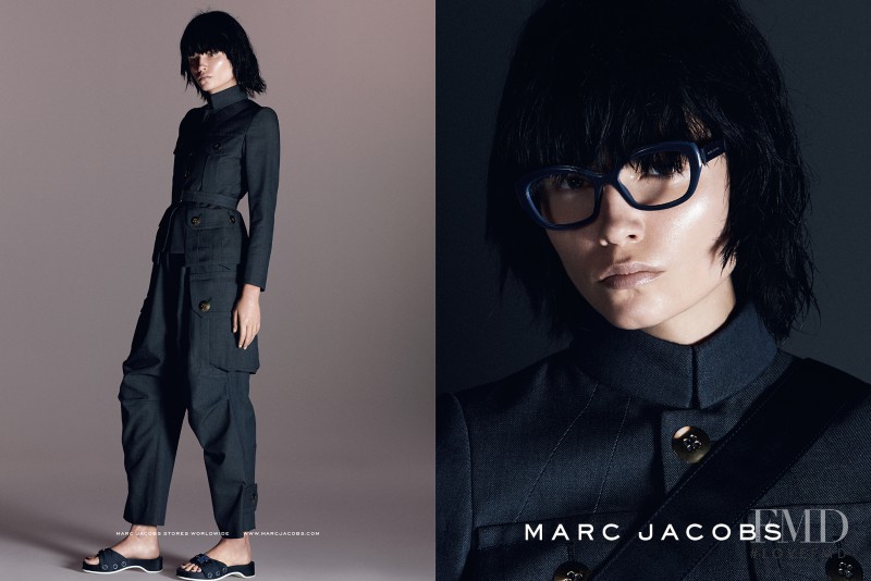 Natasha Poly featured in  the Marc Jacobs advertisement for Spring/Summer 2015