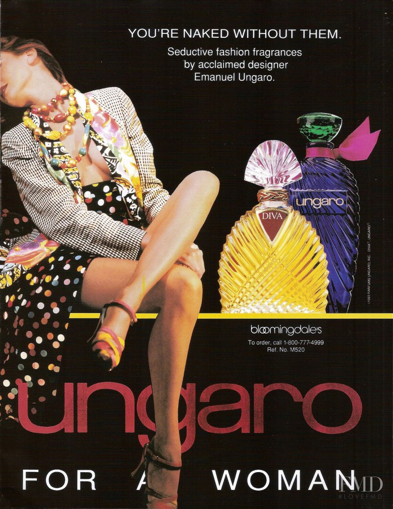 Emanuel Ungaro advertisement for Fall 1993
