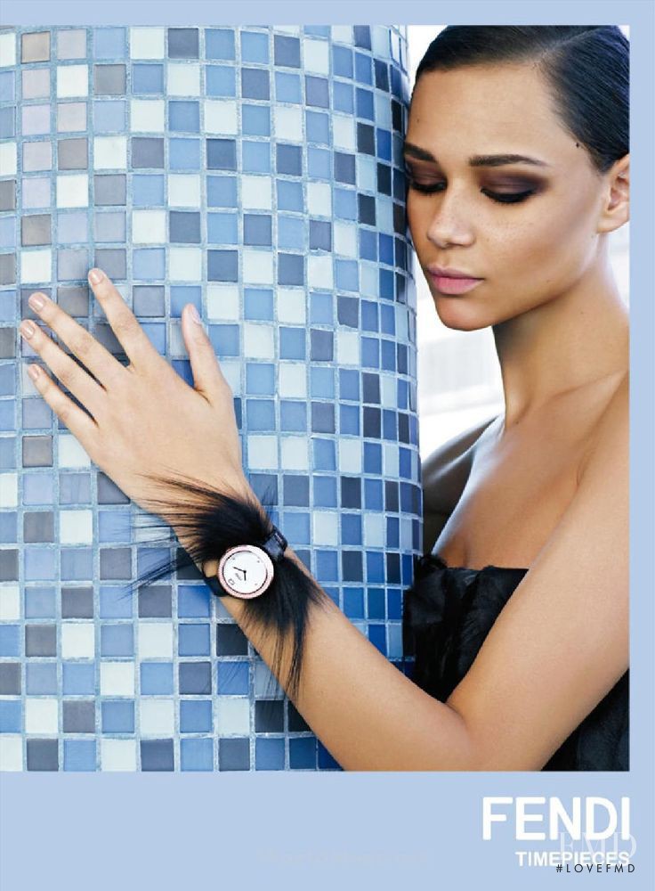 Binx Walton featured in  the Fendi advertisement for Spring/Summer 2015