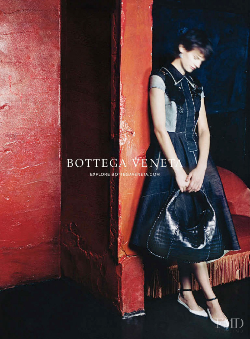 Saskia de Brauw featured in  the Bottega Veneta advertisement for Spring/Summer 2015