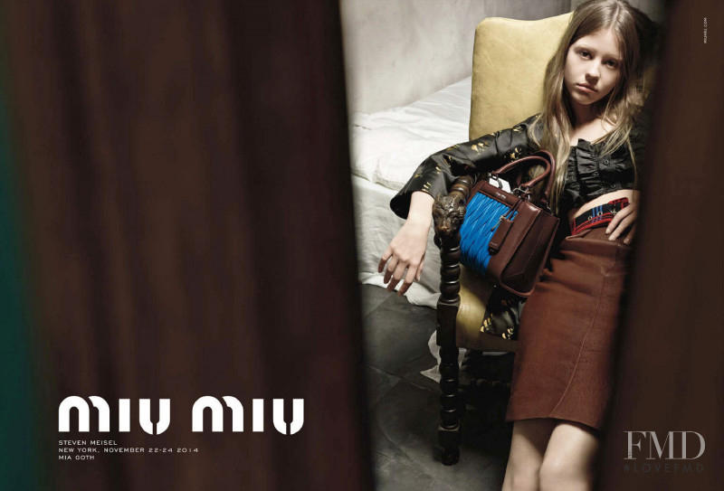 Miu Miu advertisement for Spring/Summer 2015