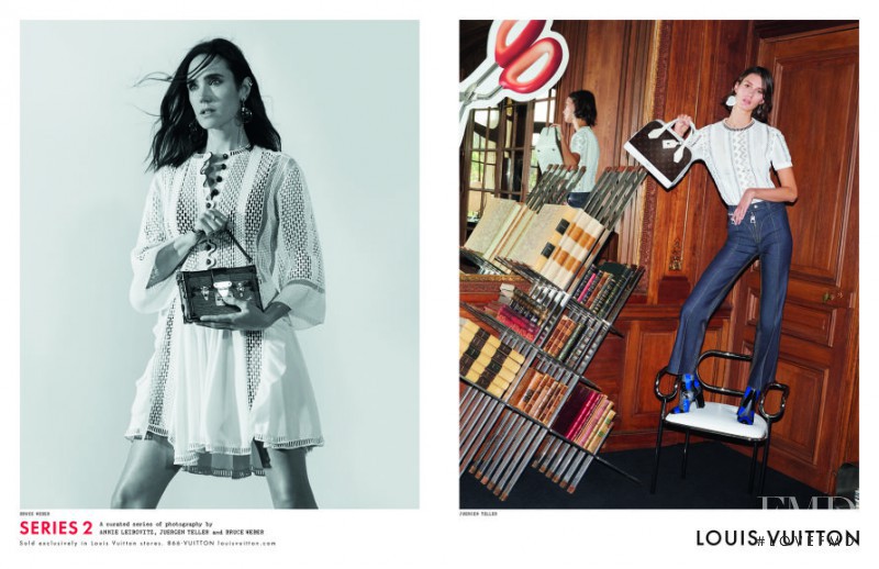 Marte Mei van Haaster featured in  the Louis Vuitton Serie 2 advertisement for Spring/Summer 2015
