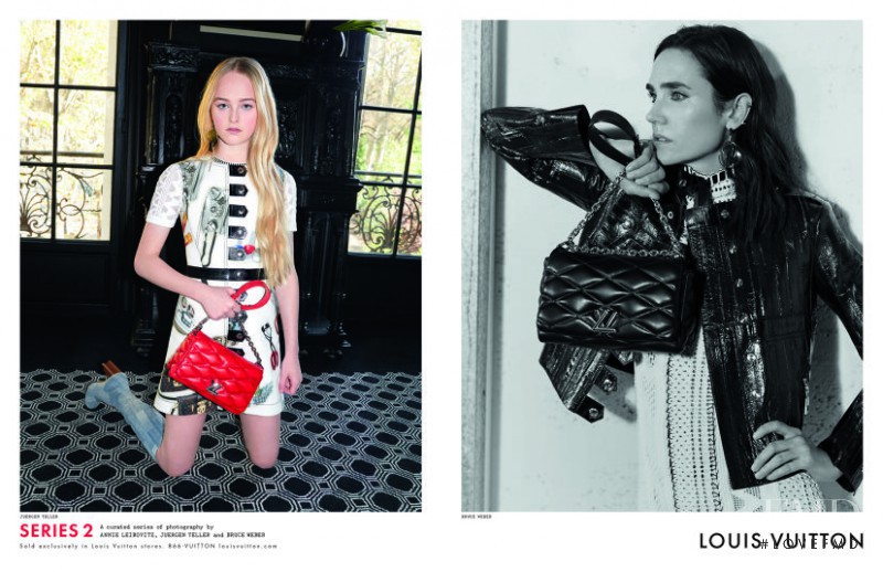 Jean Campbell featured in  the Louis Vuitton Serie 2 advertisement for Spring/Summer 2015