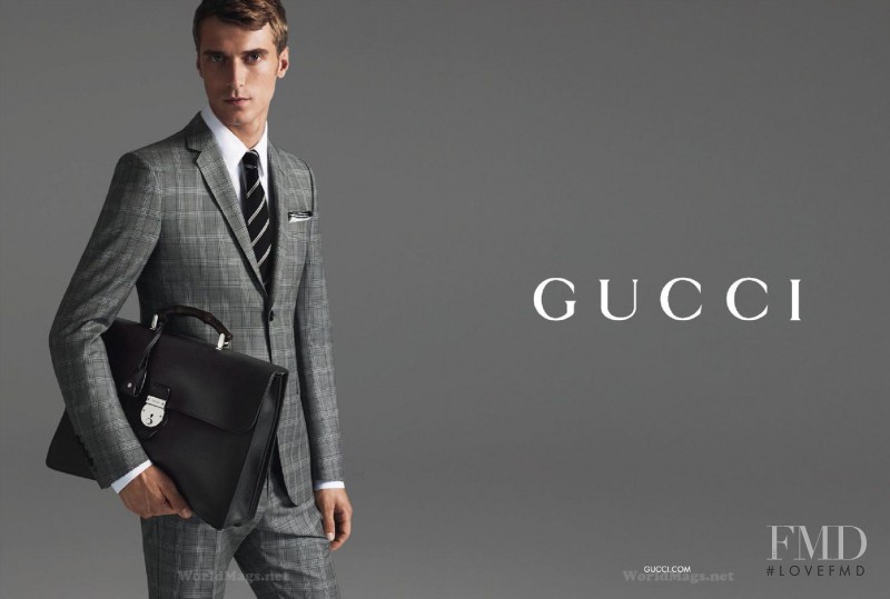 Clement Chabernaud featured in  the Gucci advertisement for Spring/Summer 2015