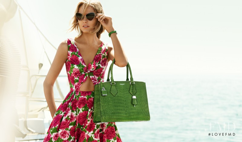 Karmen Pedaru featured in  the Michael Kors Collection advertisement for Spring/Summer 2015