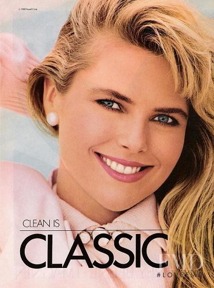 Christie Brinkley featured in  the Cover Girl advertisement for Spring/Summer 1988