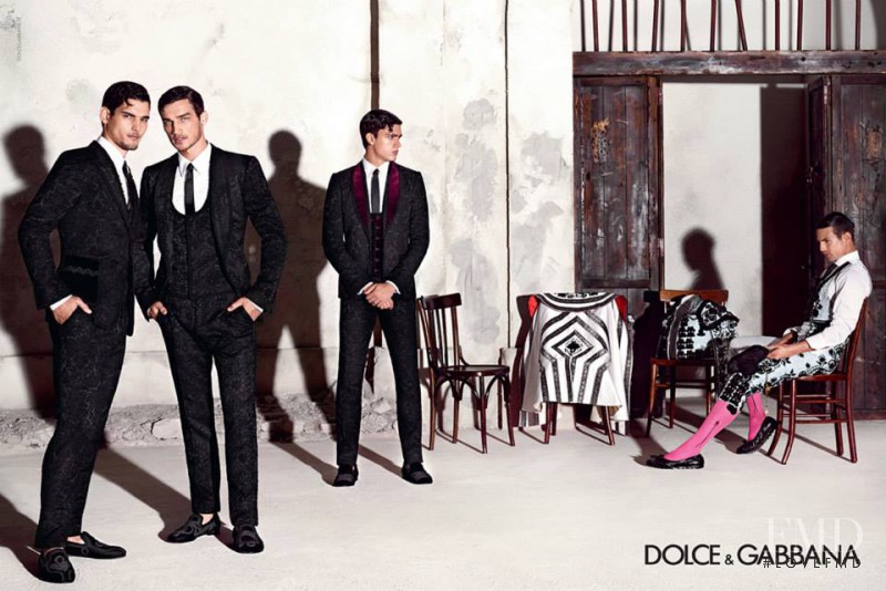 Misa Patinszki featured in  the Dolce & Gabbana advertisement for Spring/Summer 2015
