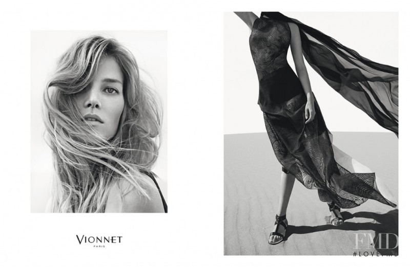 Suvi Koponen featured in  the Vionnet advertisement for Spring/Summer 2015