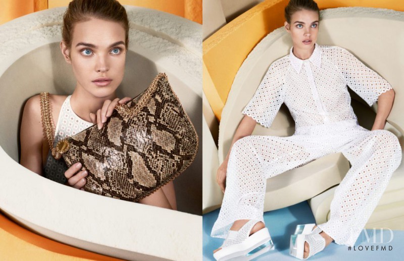 Natalia Vodianova featured in  the Stella McCartney advertisement for Spring/Summer 2013