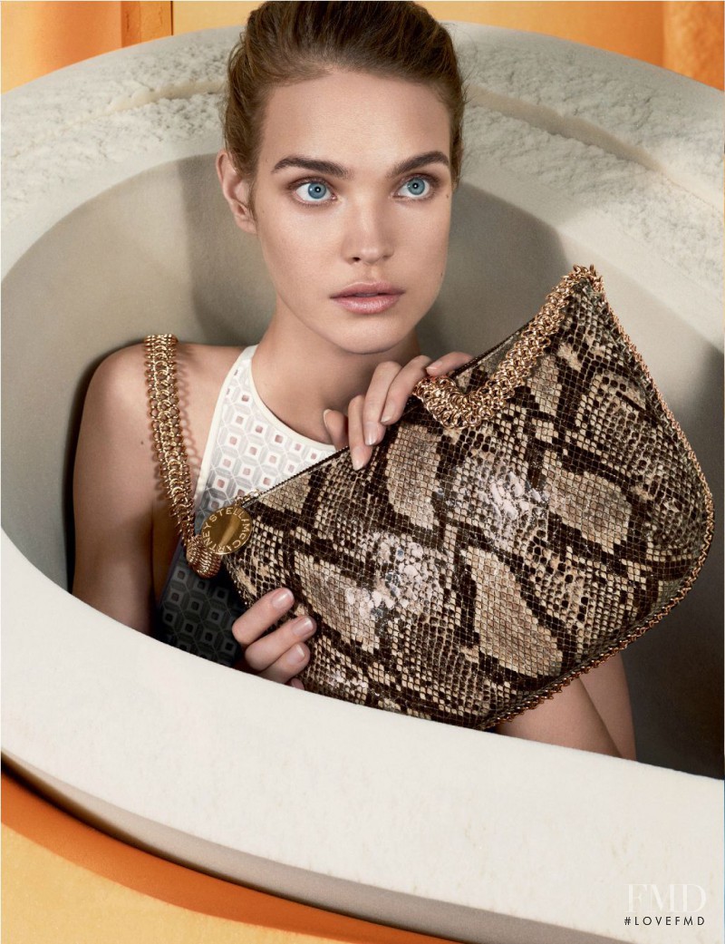 Natalia Vodianova featured in  the Stella McCartney advertisement for Spring/Summer 2013