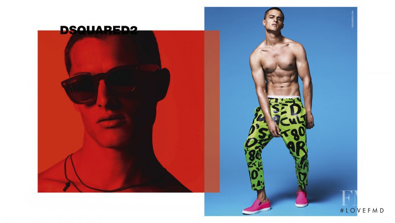 DSquared2 advertisement for Spring/Summer 2015