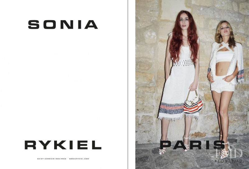 Georgia May Jagger featured in  the Sonia Rykiel advertisement for Spring/Summer 2015