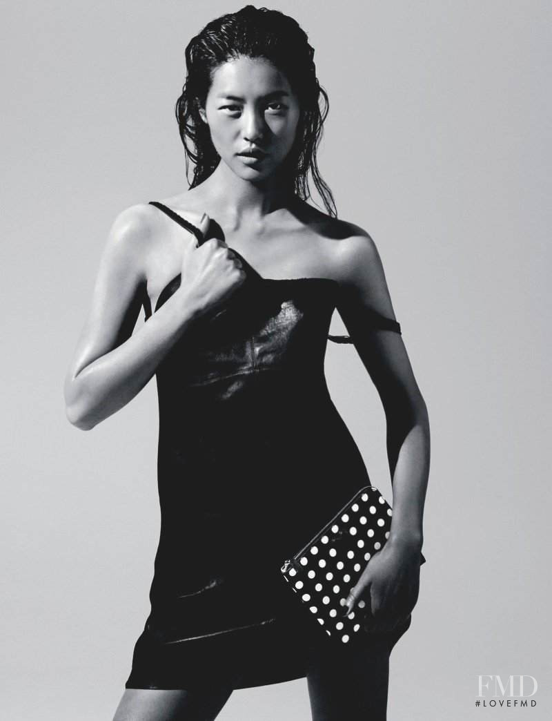 Liu Wen featured in  the Hogan advertisement for Spring/Summer 2014