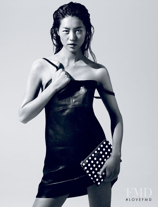 Liu Wen featured in  the Hogan advertisement for Spring/Summer 2014