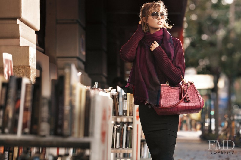 Karlie Kloss featured in  the Coach advertisement for Autumn/Winter 2013