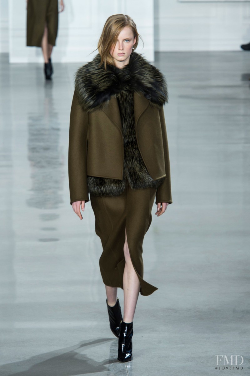 Rianne Van Rompaey featured in  the Jason Wu fashion show for Autumn/Winter 2015