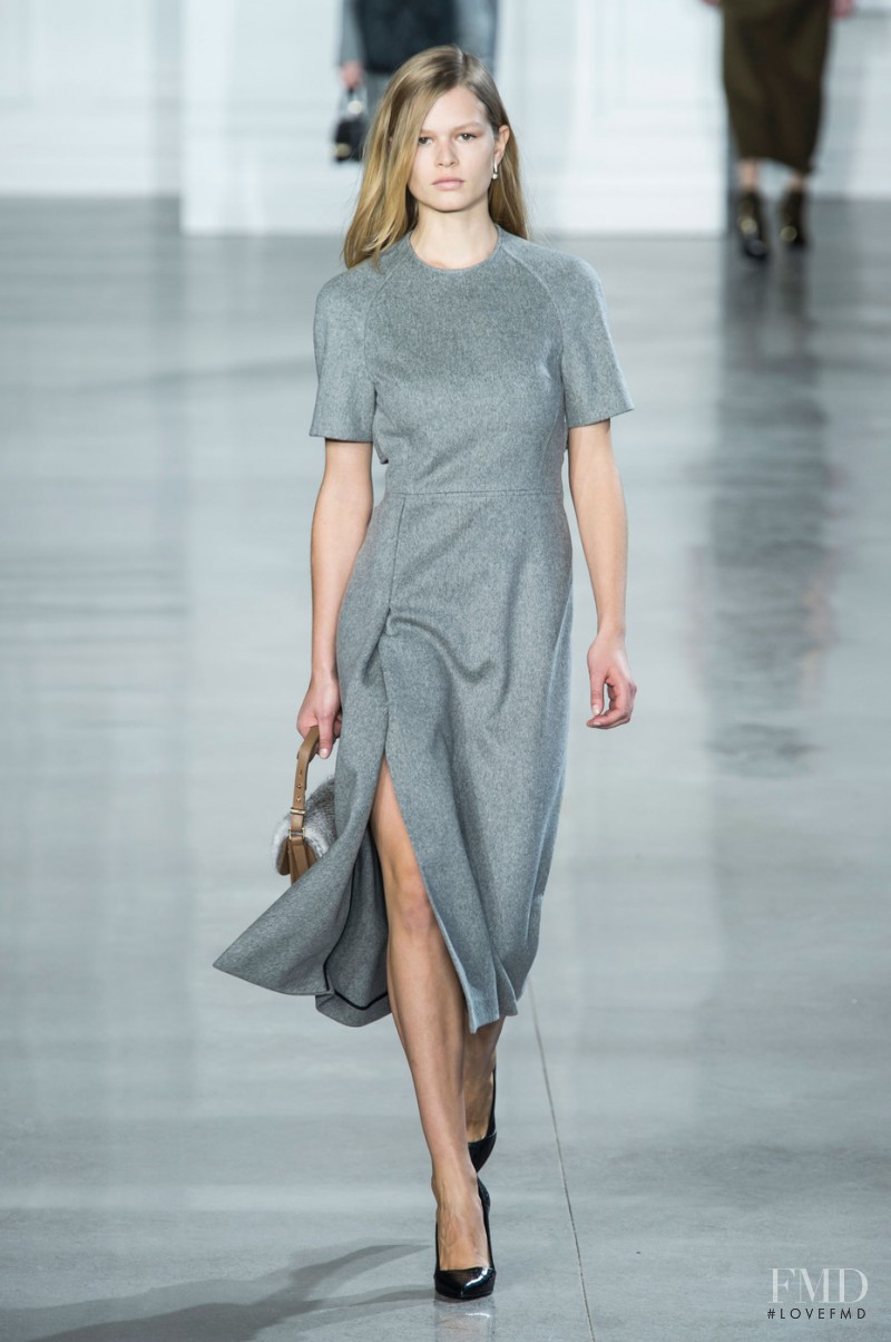 Anna Ewers featured in  the Jason Wu fashion show for Autumn/Winter 2015