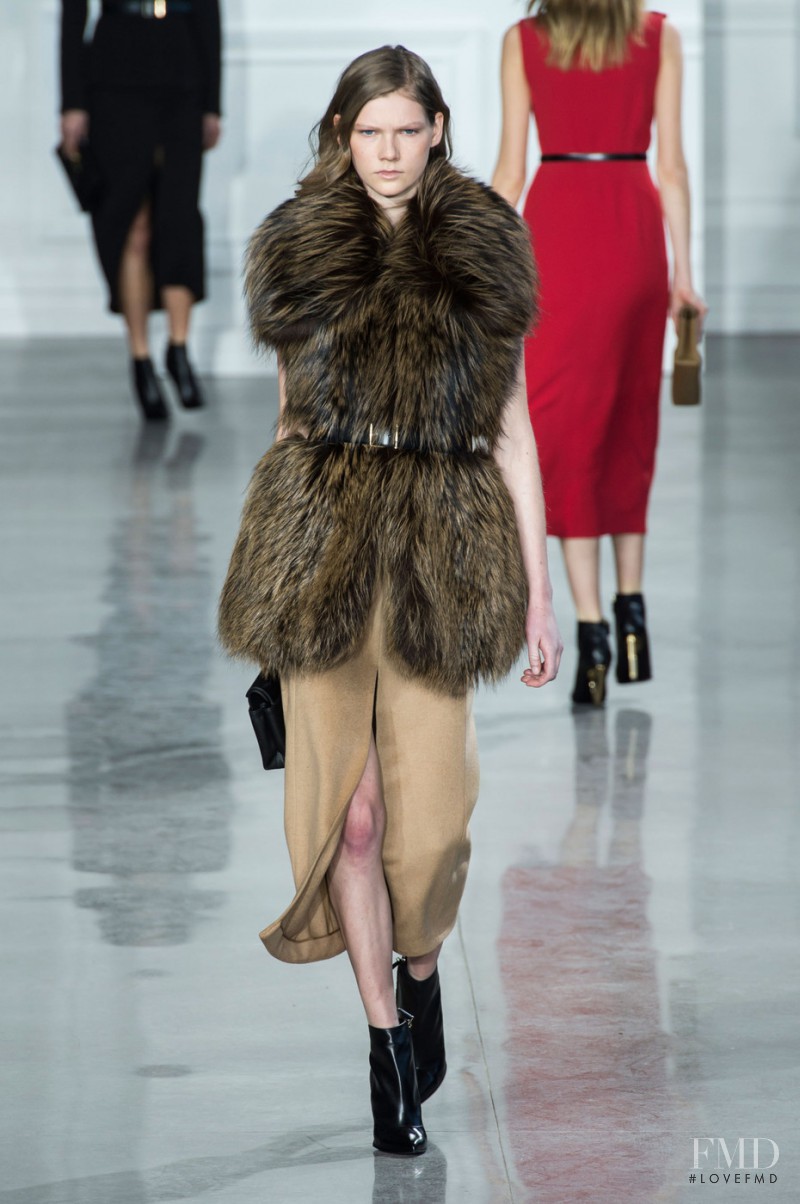 Marland Backus featured in  the Jason Wu fashion show for Autumn/Winter 2015