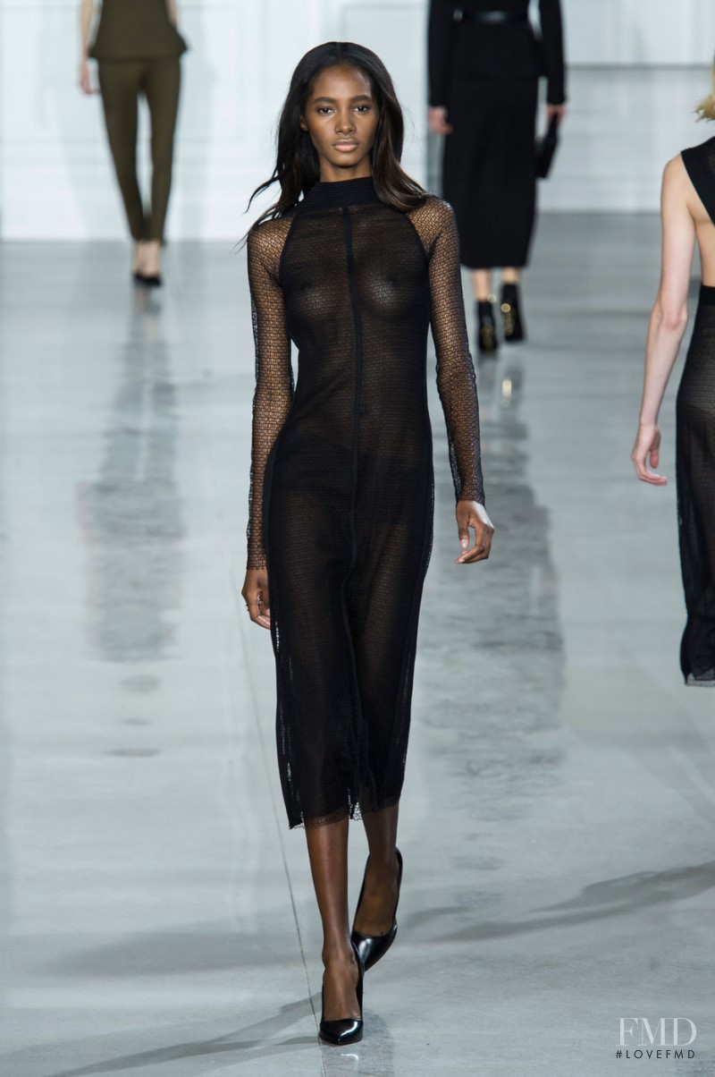 Tami Williams featured in  the Jason Wu fashion show for Autumn/Winter 2015