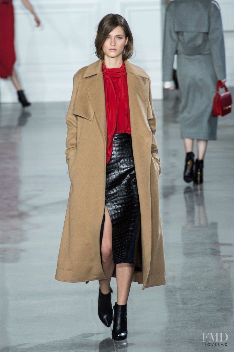 Regitze Harregaard Christensen featured in  the Jason Wu fashion show for Autumn/Winter 2015