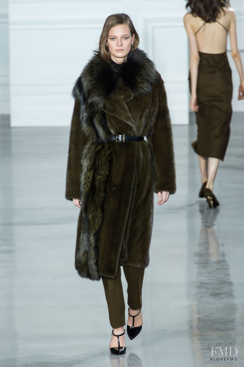 Ine Neefs featured in  the Jason Wu fashion show for Autumn/Winter 2015