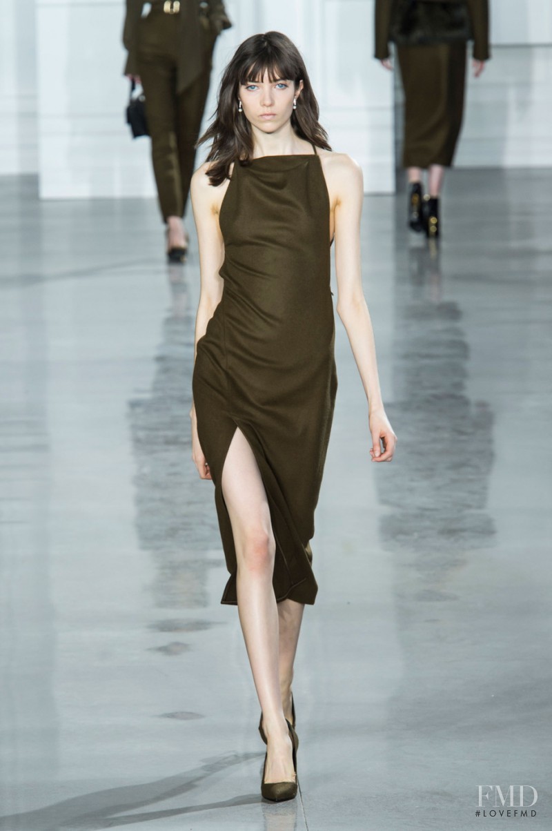 Grace Hartzel featured in  the Jason Wu fashion show for Autumn/Winter 2015