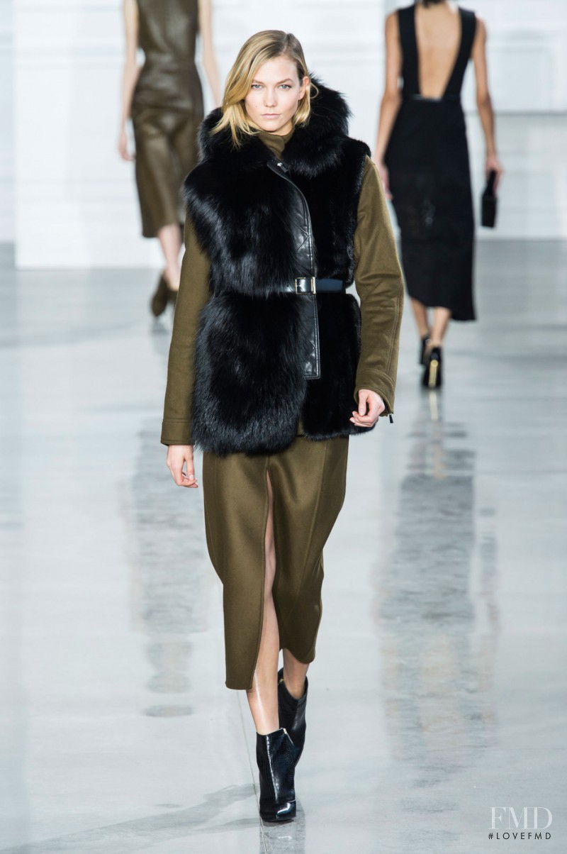 Karlie Kloss featured in  the Jason Wu fashion show for Autumn/Winter 2015
