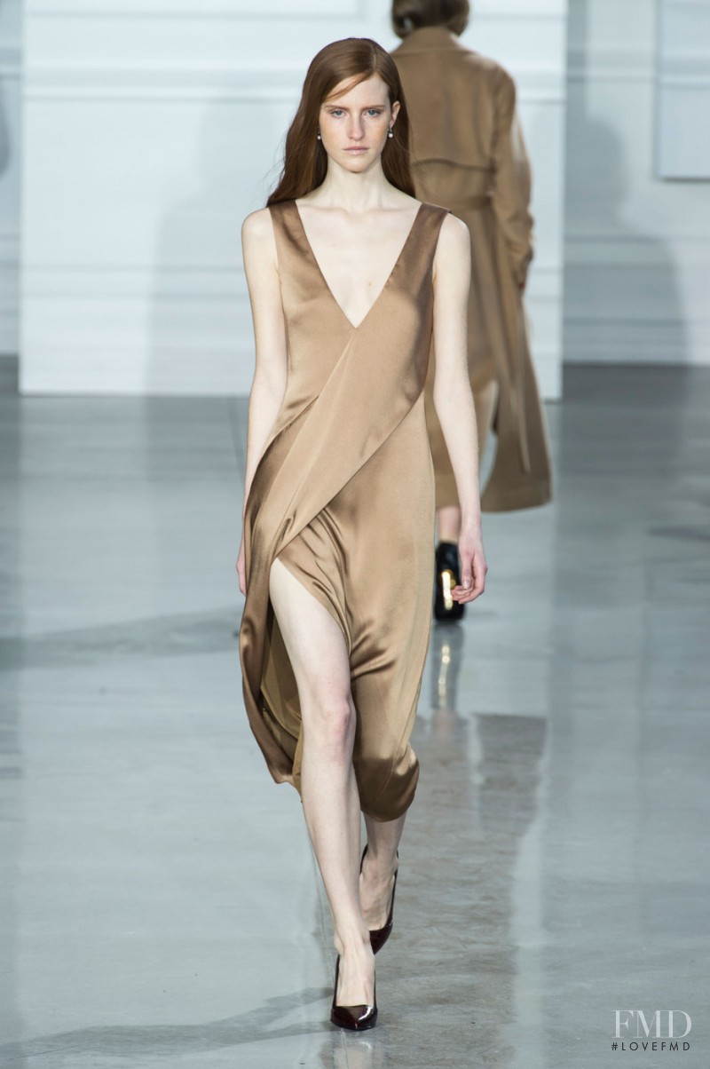 Magdalena Jasek featured in  the Jason Wu fashion show for Autumn/Winter 2015