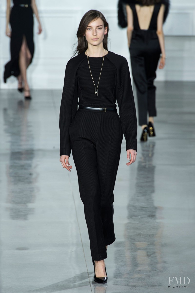 Julia Bergshoeff featured in  the Jason Wu fashion show for Autumn/Winter 2015