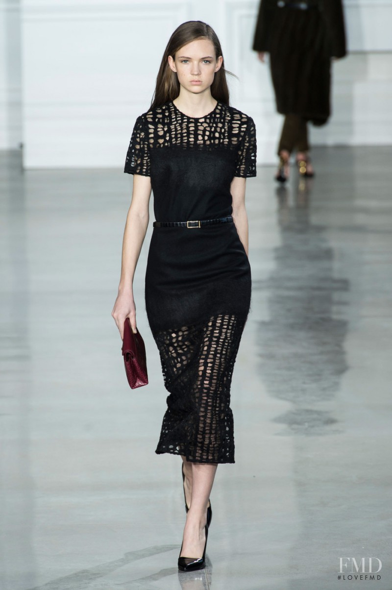 Adrienne Juliger featured in  the Jason Wu fashion show for Autumn/Winter 2015